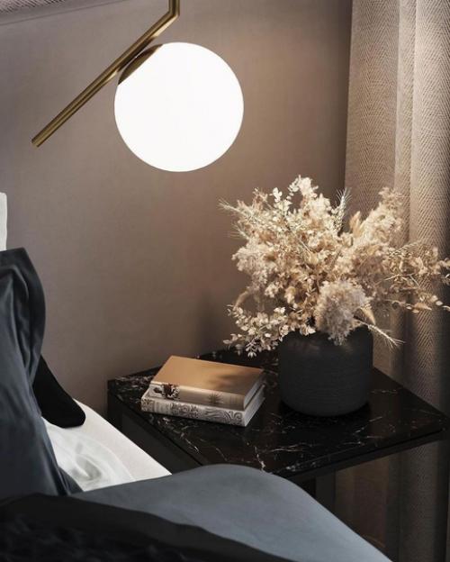 Прекрасное оформление спальни. 01