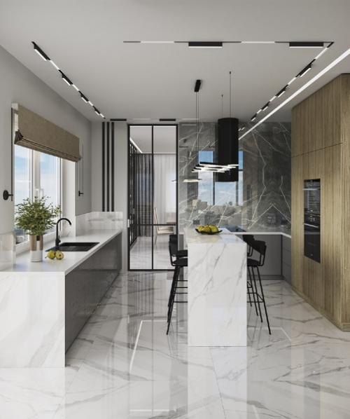 Эксперимент.  В этом проекте я решила испытать себя - смогу ли я сделать полноценный интерьер при минимальных исходных данных? 03