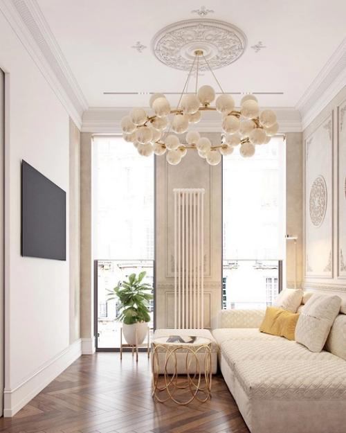 Неоклассика в маленькой квартире. 01