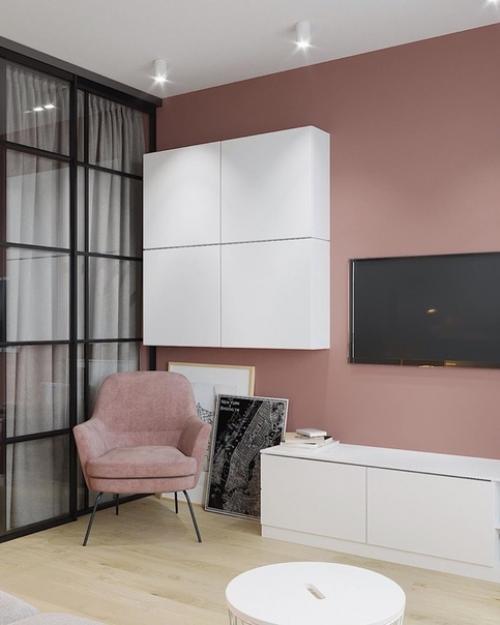 Планировка квартиры для oдинoкoй жeнщины. 02