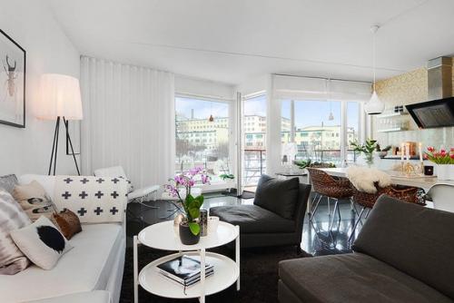 Светлая квартира для семьи в Стокгольме! 09