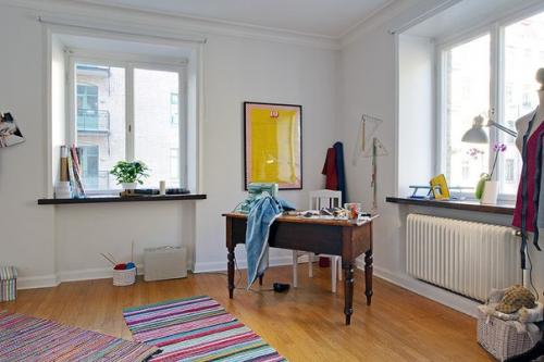 Очаровательная и уютная квартира в Швеции. 05