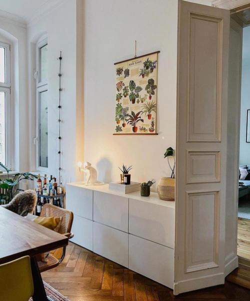 Интерьер апартаментов. В светлых тонах. 05