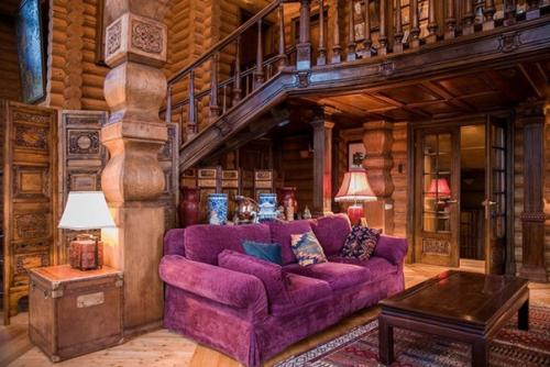 Юлия Высоцкая роскошные интерьеры своего загородного особняка засветила. 06