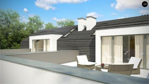 Типовой проект.  Жилая / общая площадь 131, 8 / 181, 9 м 2. 06