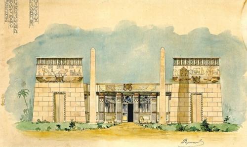 Архитектор Чернышев. Продолжая тему моды на Египетский Стиль в архитектуре нельзя обойти вниманием г. Красноярск. 01 Архитектор Чернышев. Продолжая тему моды на Египетский Стиль в архитектуре нельзя обойти вниманием г. Красноярск. 01