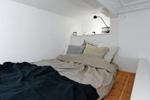 Небольшая квартира - студия в Швеции. 09