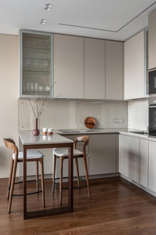 Интерьер компактной квартиры 33, 8 кв. 02