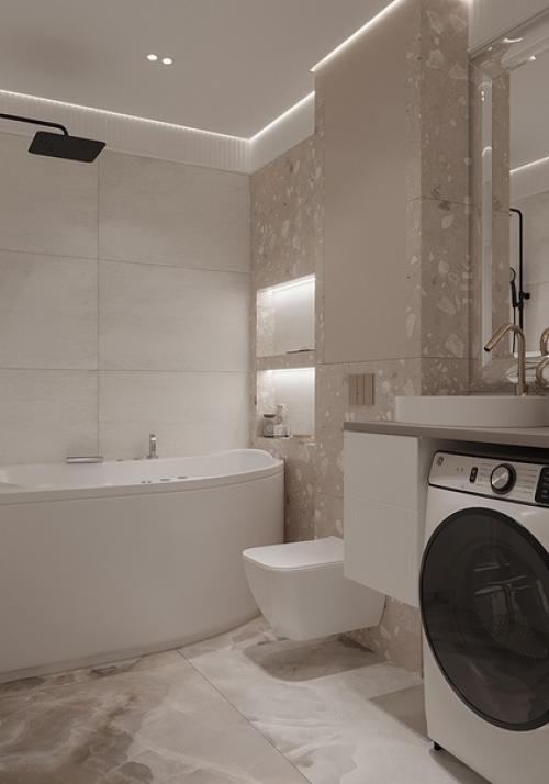 Варианты ванных комнат. 05