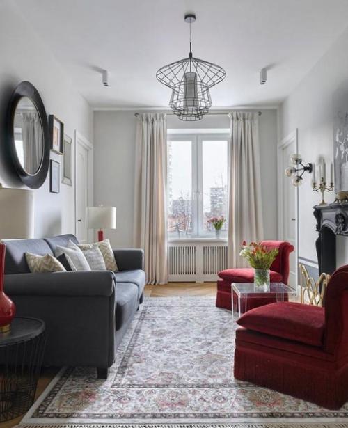 Просторная квартира. В классическом стиле. 02