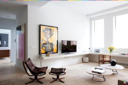 Уютная квартира в Нью-йорке.