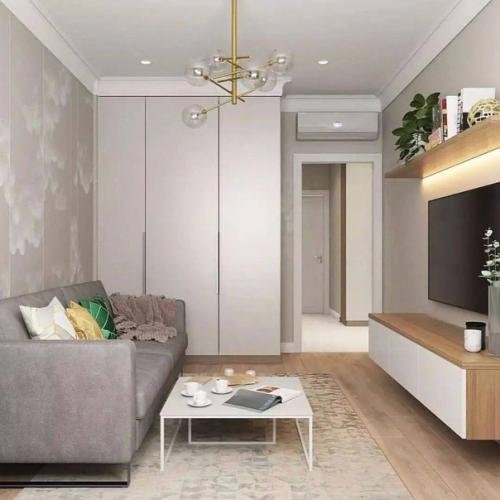 Светлый и мягкий проект двухкомнатной квартиры. 04