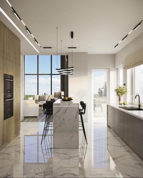 Эксперимент.  В этом проекте я решила испытать себя - смогу ли я сделать полноценный интерьер при минимальных исходных данных? 01