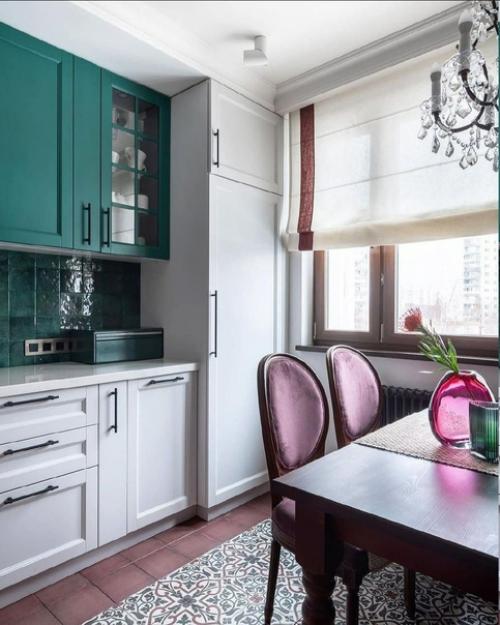 Необычное оформление кухни. 03