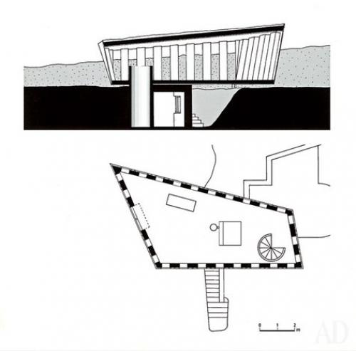Слияние с природой: дом - невидимка в Ирландии. 05