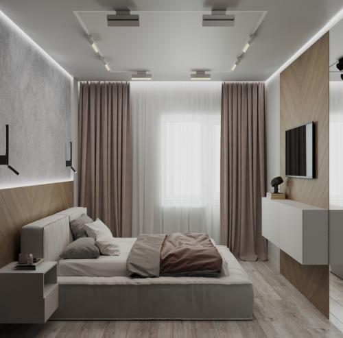 Меня часто спрашивают делаю ли я проекты не всей квартиры отвечаю - да конечно - как пример визуализации двух помещений квартиры. 06