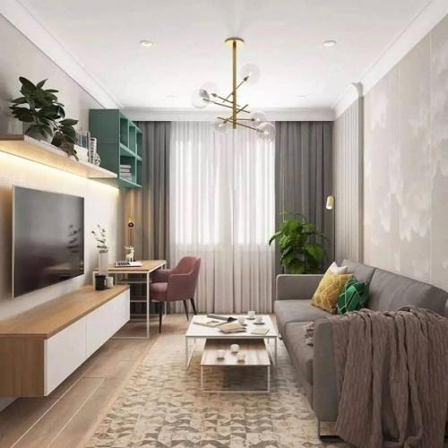 Светлый и мягкий проект двухкомнатной квартиры. 05