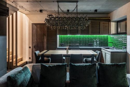 Кухня/гостиная в загородном доме. 01