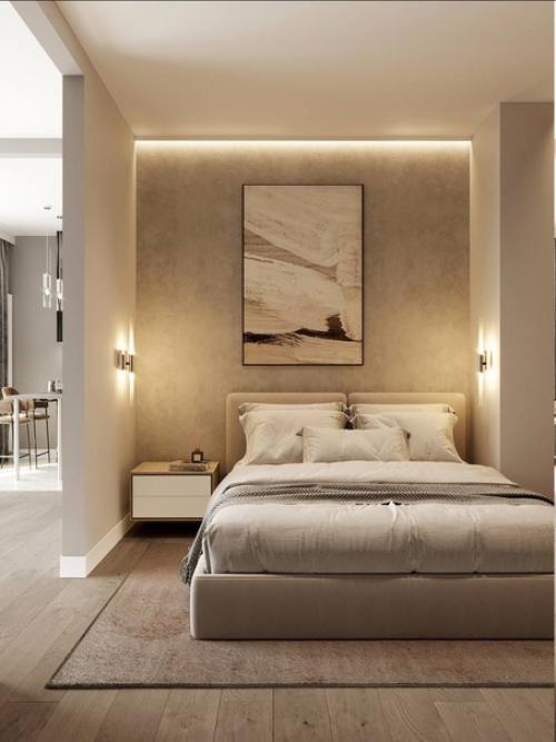 Интерьер квартиры.  Еще один вариант современного дизайна. 02