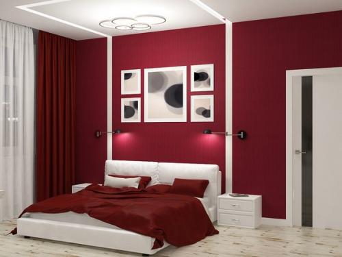 Вариант спальни от нашей студии. 02