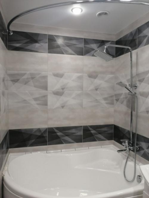 Объединили санузел и маленькую ванную комнату! 04