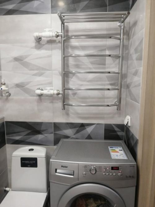 Объединили санузел и маленькую ванную комнату! 02