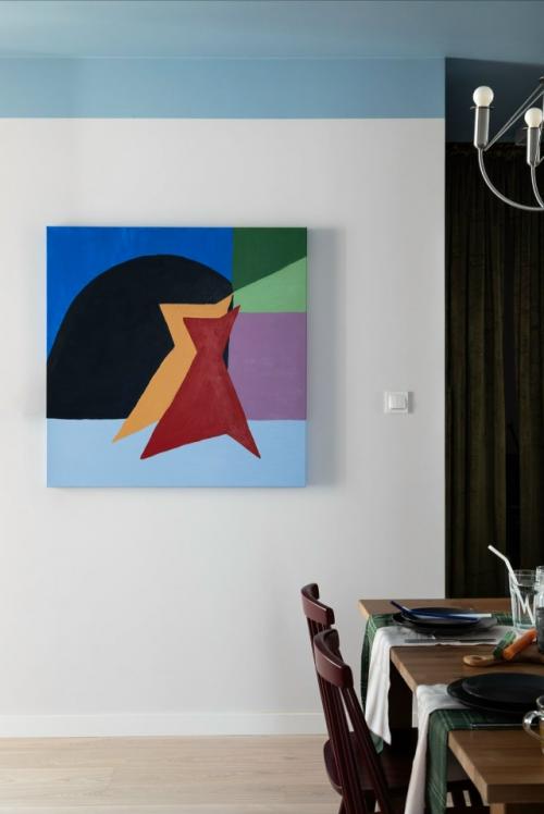 Оригинальный интерьер 1-комнатной квартиры 47 м 2 в Польше. 06