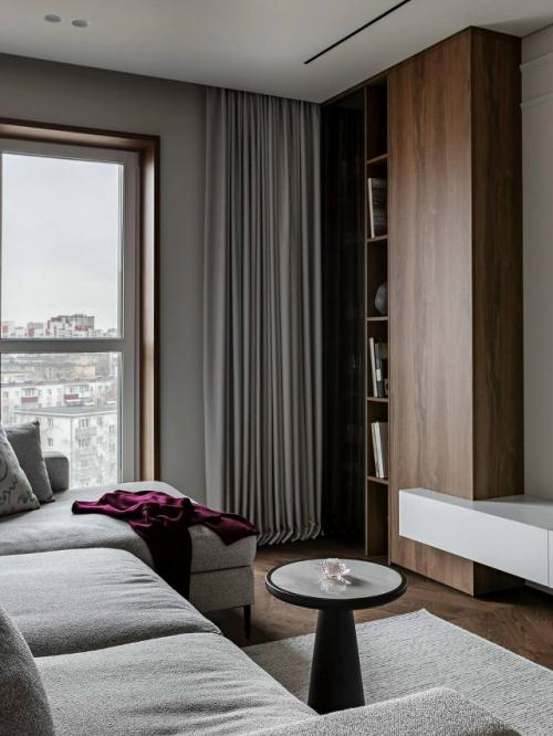 Интерьер этой квартиры создан для молодой пары, увлеченной путешествиями. 01