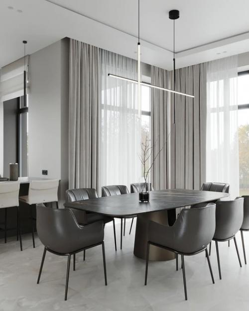 Кухня - гостиная из проекта дома. 01