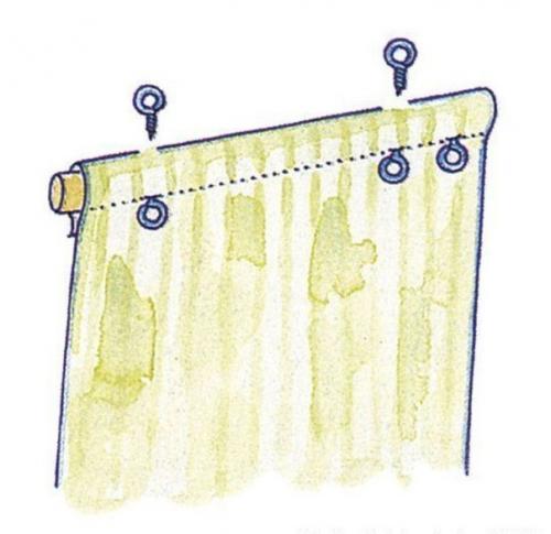 Как сделать рулонную штору. 03