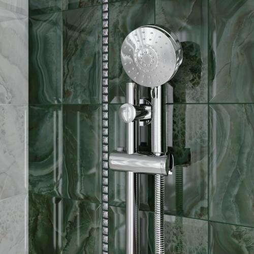 Смеcители для раковины и ванны, а также душевой гарнитур Sonata - отличное решение для интерьера ванной комнаты с ограниченным бюджетом. 03