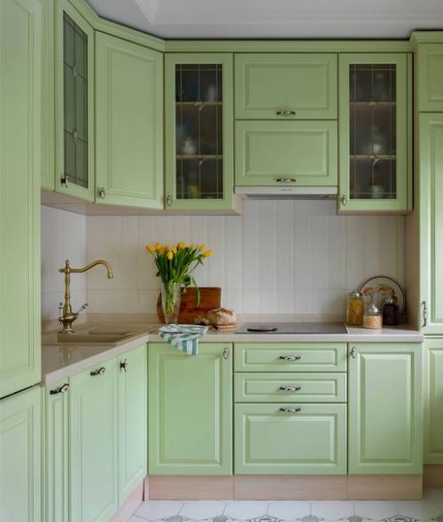 Дизайн кухни - гостиной в стиле Прованс. 01