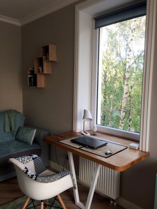 Еще один Шедевр моего производства квартира в Светлогорске, нечто среднее между студией и однокомнатной квартирой. 08