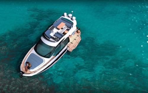 Новая моторная яхта Galeon 400 FLY. 05