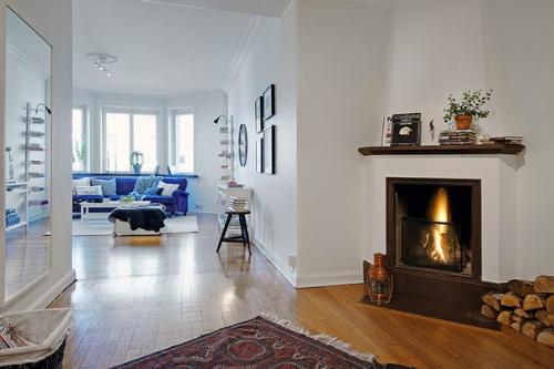 Очаровательная и уютная квартира в Швеции. 02