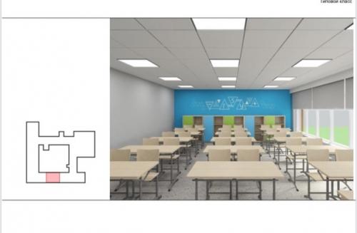 Утвержден итоговый дизайн - проект химического лицея Потомки Менделеева! 02