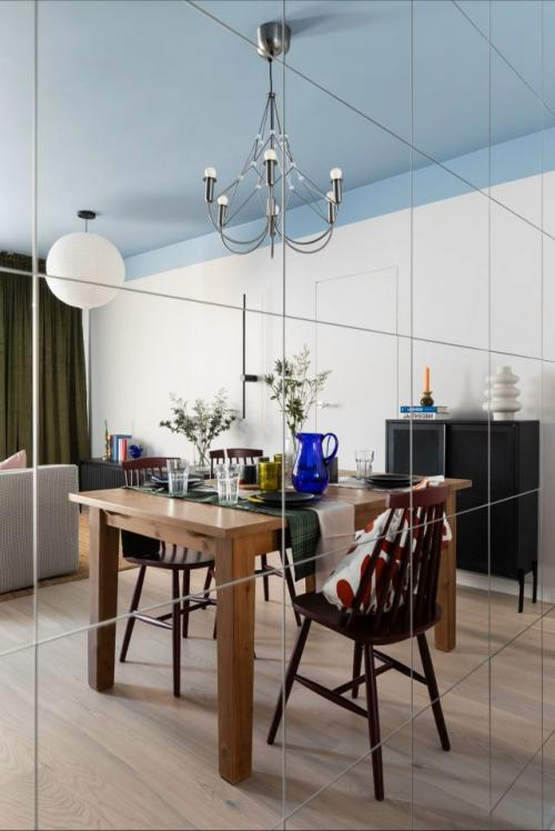 Оригинальный интерьер 1-комнатной квартиры 47 м 2 в Польше. 07