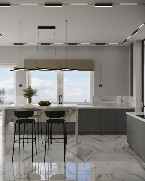 Эксперимент.  В этом проекте я решила испытать себя - смогу ли я сделать полноценный интерьер при минимальных исходных данных? 04