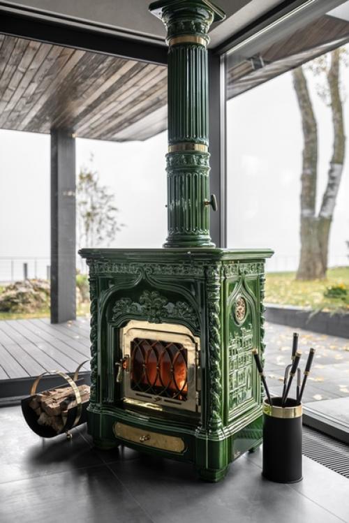 Кухня/гостиная в загородном доме. 08