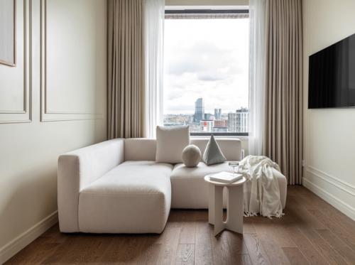 Светлый интерьер 1-комнатной квартиры 49, 6 кв. 01