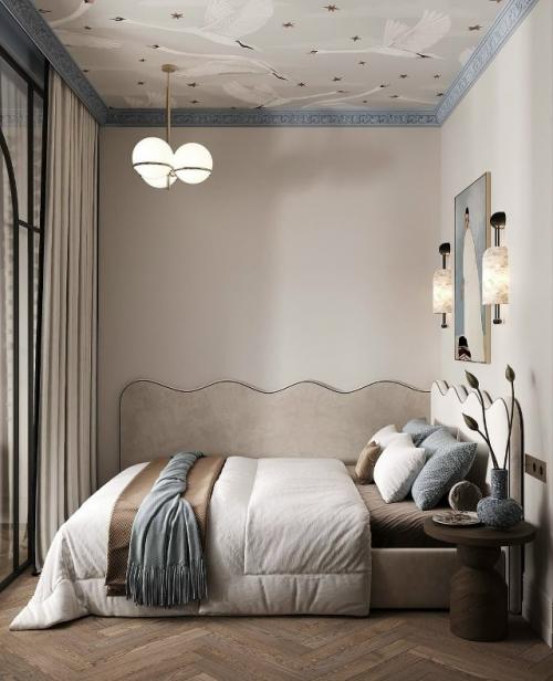 Интерьер с настроением путешествий и азиатского спокойствия. 07