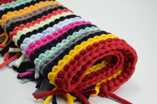 Коврики вязаные крючком из трикотажной пряжи (трикотаж новый). 05