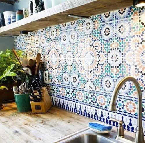 Марокканская плитка в интерьере. 04