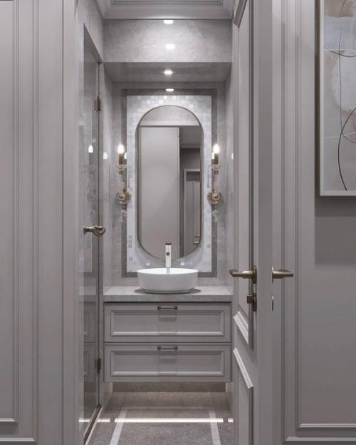 Проект 3-х комнатной квартиры, общей площадью 75 кв. 08