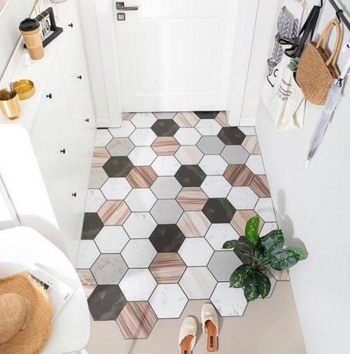 Коврики, имитирующие плитку. 03