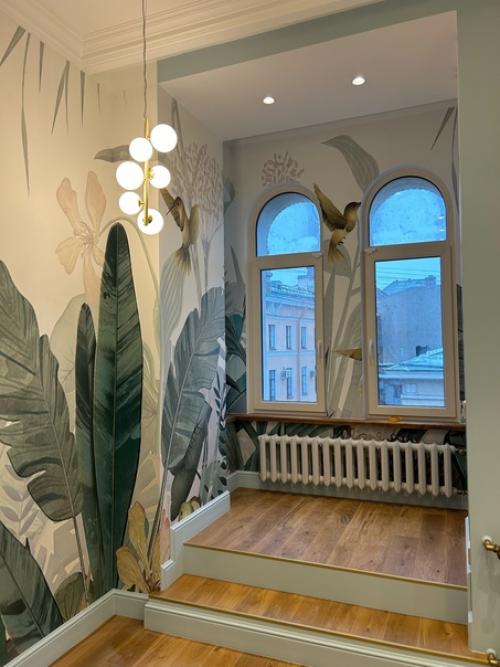 Реализация дизайн - проекта интерьера квартиры в центральном районе. 01