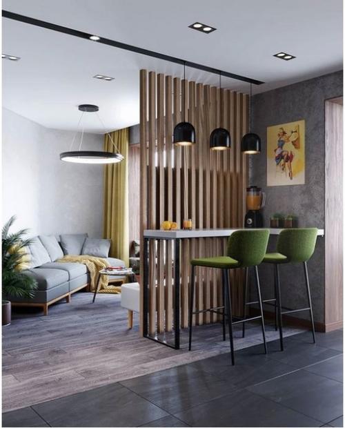 Подборка зонирований пространства, которые подойдут под разные типы квартир. 04