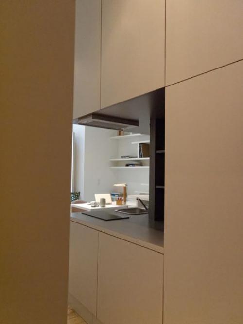 Оригинально спланированная студия 27 м во Франции. 08