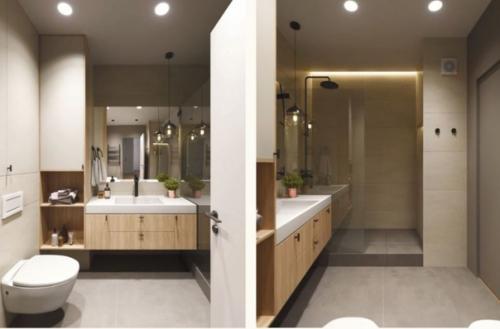 Интерьер однокомнатной квартиры в скандинавском стиле. 09