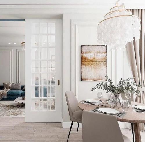 Интерьер в нежной цветовой гамме. 06